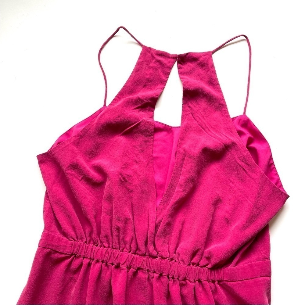 Madewell 2 Pink Silk Daylight Sleeveless Spaghetti Strap Sheath Dress - Picture 14 of 16